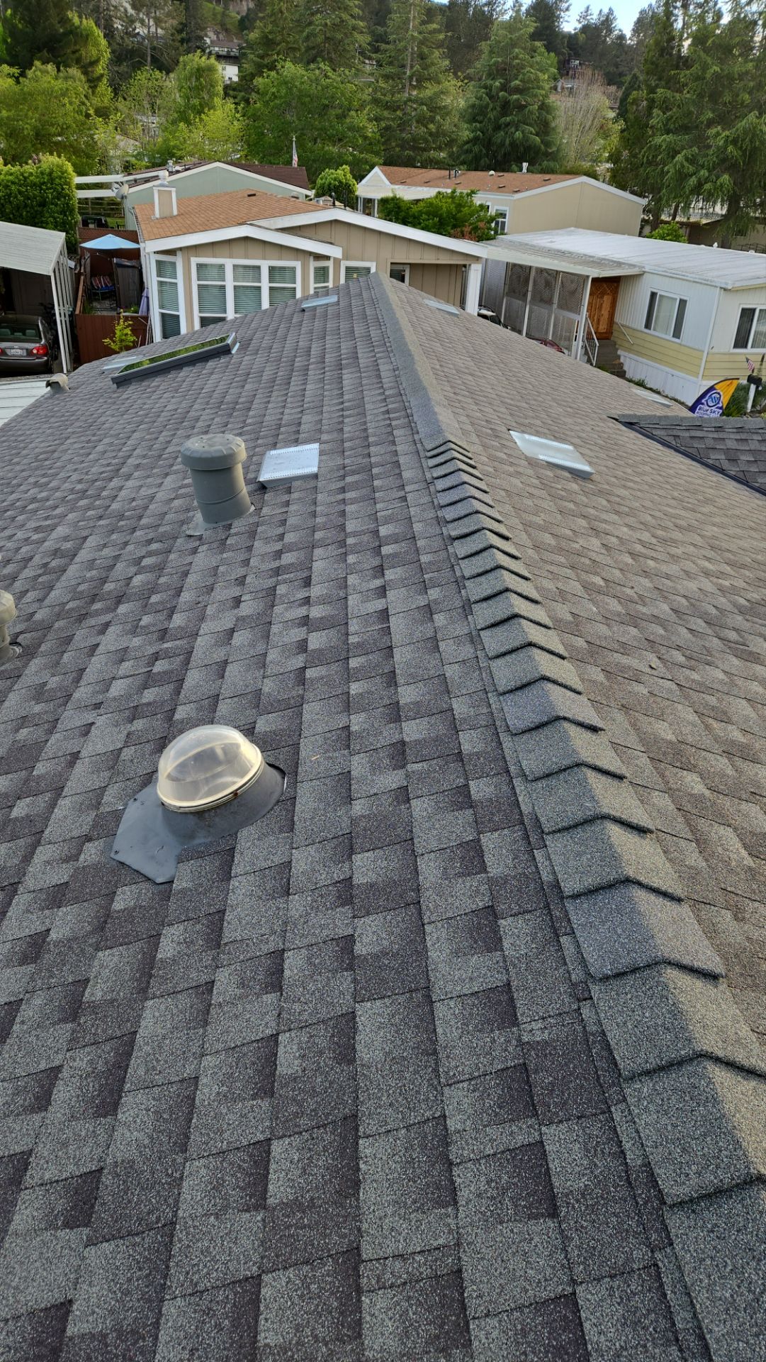 GAF Timberline HDZRS shingles Scotts Valley